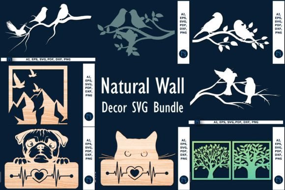 Bring Nature Indoors with Paper Cut SVG Art