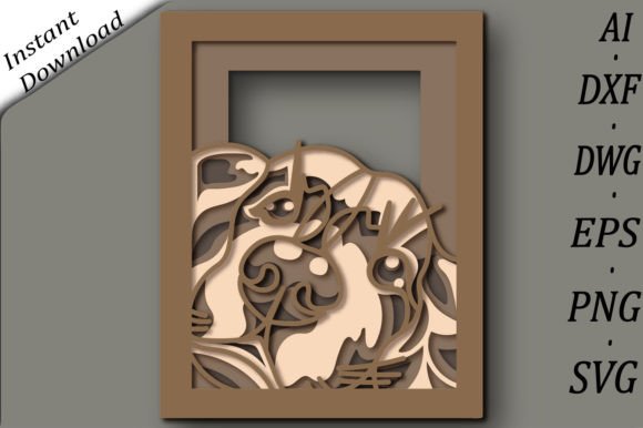 Discover the Labrador Retriever Multilayer SVG Design