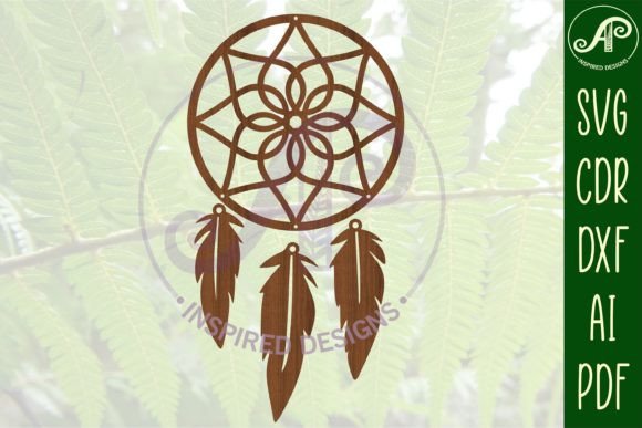 Dreamcatcher Laser Cut Design 11 SVG
