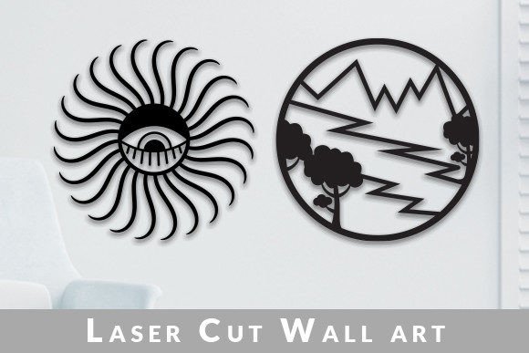 Laser Cut Wall Art SVG Design: Precision Crafting Files
